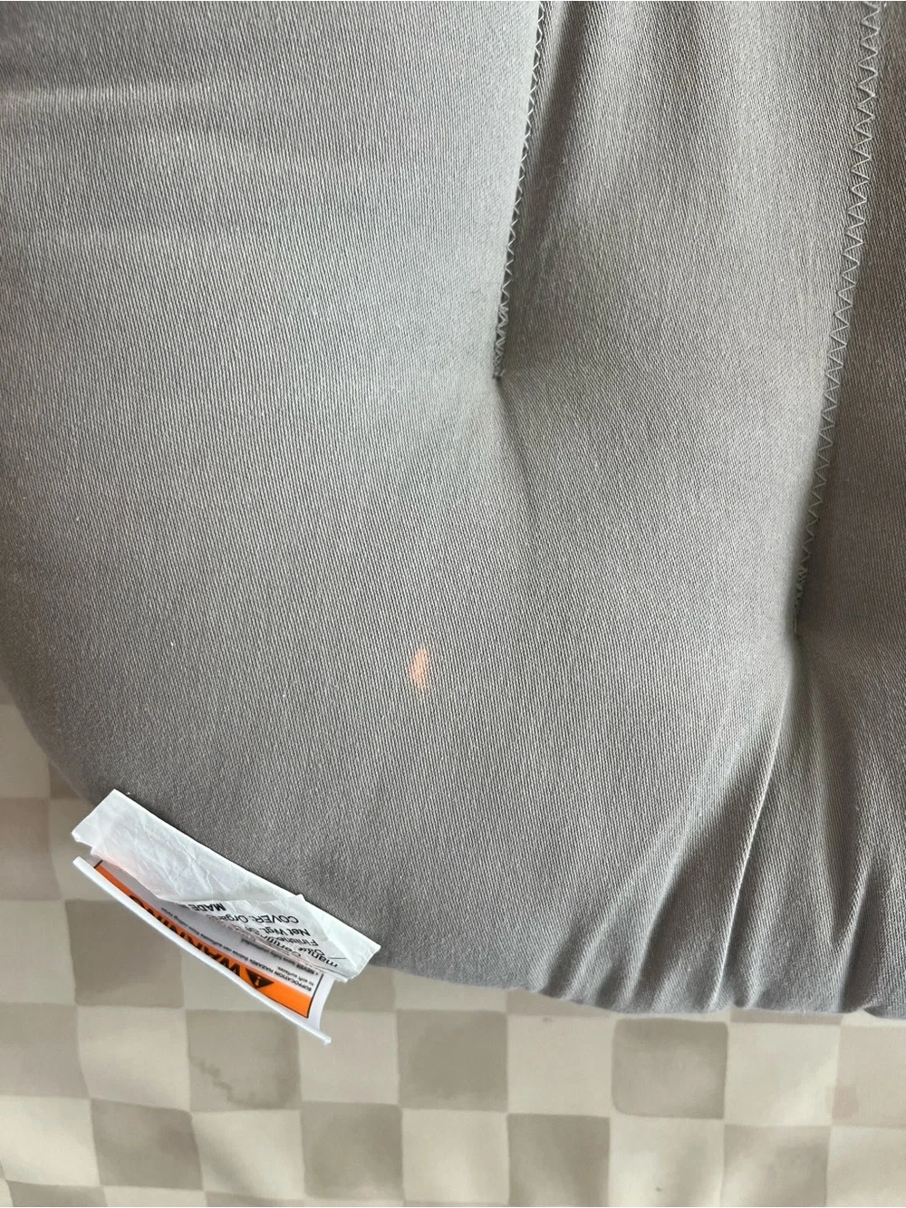 Snuggle Me Organic soft gray